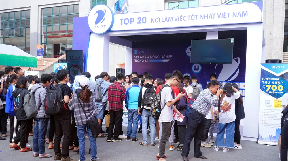 VNPT luôn tạo cơ hội phát triển cho các sinh viên mới và sắp ra trường