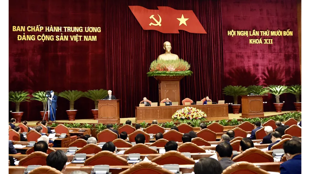 Hội nghị Trung ương 14 tiến hành giới thiệu nhân sự tham gia Bộ Chính trị, Ban Bí thư khóa mới