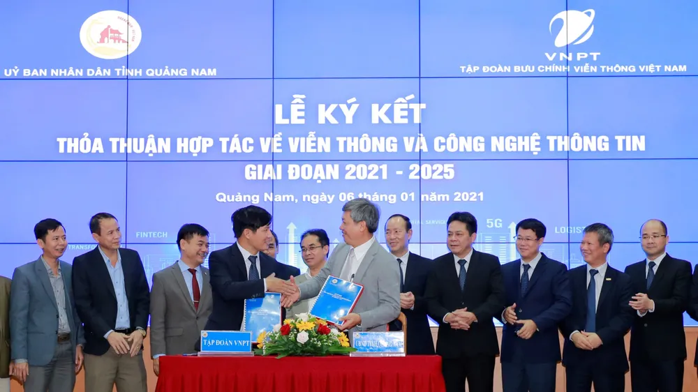VNPT cam kết giúp Quảng Nam đẩy nhanh quá trình chuyển đổi số