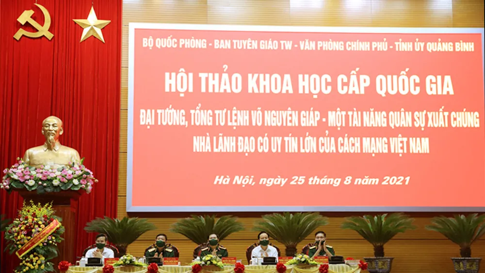Hội thảo khoa học cấp quốc gia về Đại tướng Võ Nguyên Giáp