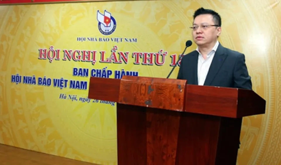 Nhà báo Lê Quốc Minh giữ chức Chủ tịch Hội Nhà báo Việt Nam
