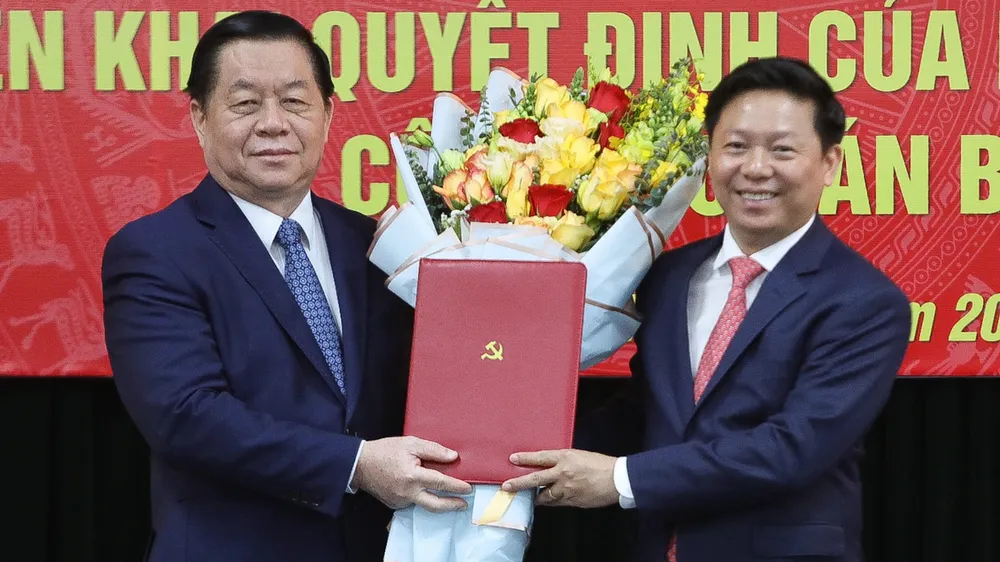 Bổ nhiệm đồng chí Trần Thanh Lâm giữ chức Phó trưởng Ban Tuyên giáo Trung ương