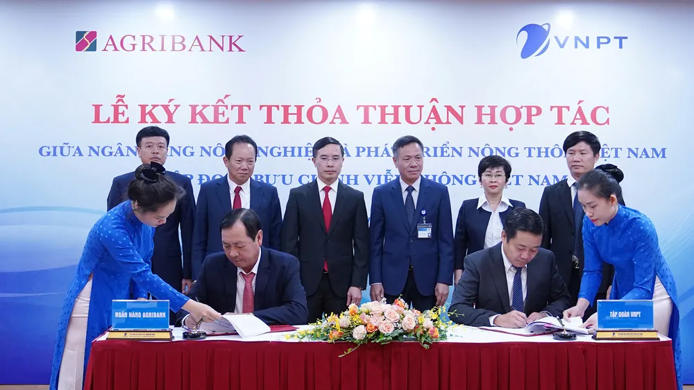 VNPT hợp tác toàn diện với Agribank