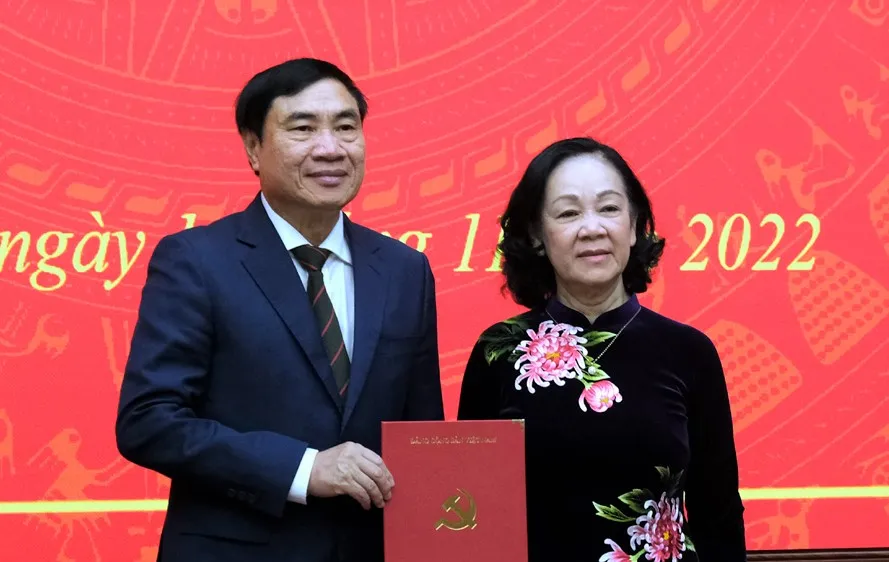 Phó Ban Nội chính Trung ương Trần Quốc Cường được điều động giữ chức Bí thư Tỉnh ủy Điện Biên