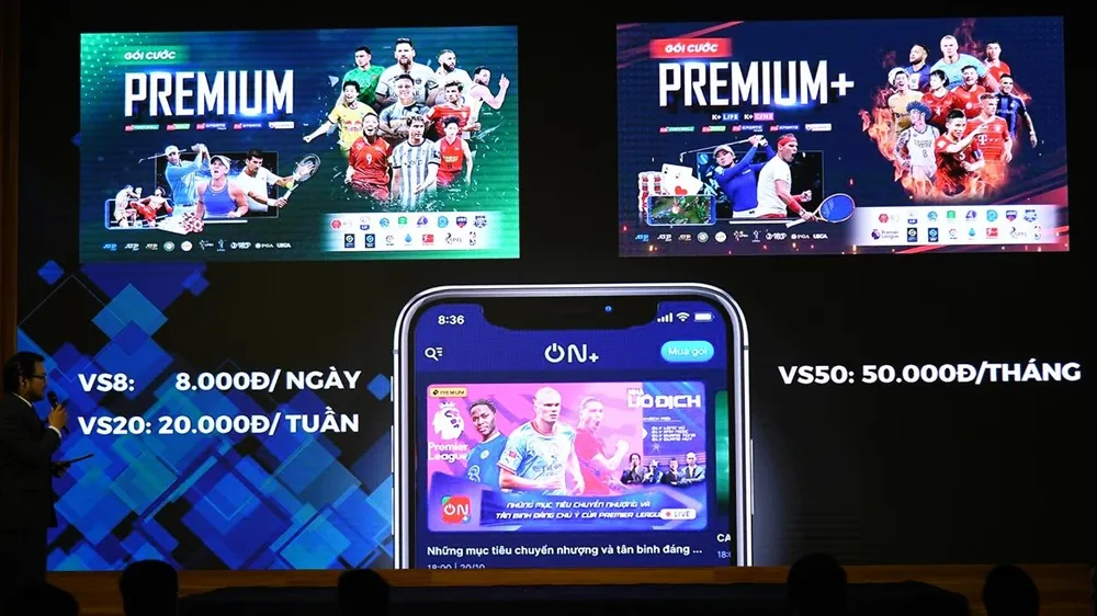 VNPT và VTVcab hợp tác ra mắt dịch vụ ON Plus thể thao đỉnh cao