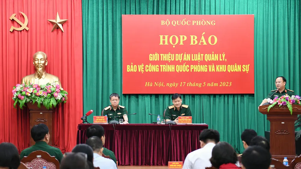 Giới thiệu Dự án Luật Quản lý, bảo vệ công trình quốc phòng và khu quân sự