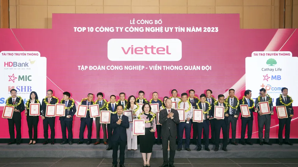 6 năm liền, Viettel là công ty CNTT-VT uy tín nhất Việt Nam