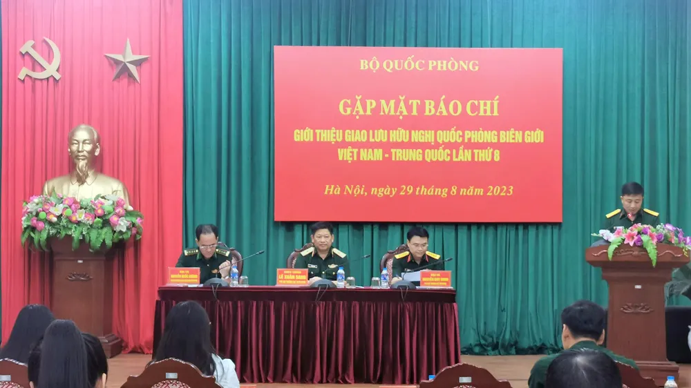 Sắp diễn ra Giao lưu hữu nghị quốc phòng biên giới Việt Nam - Trung Quốc lần thứ 8