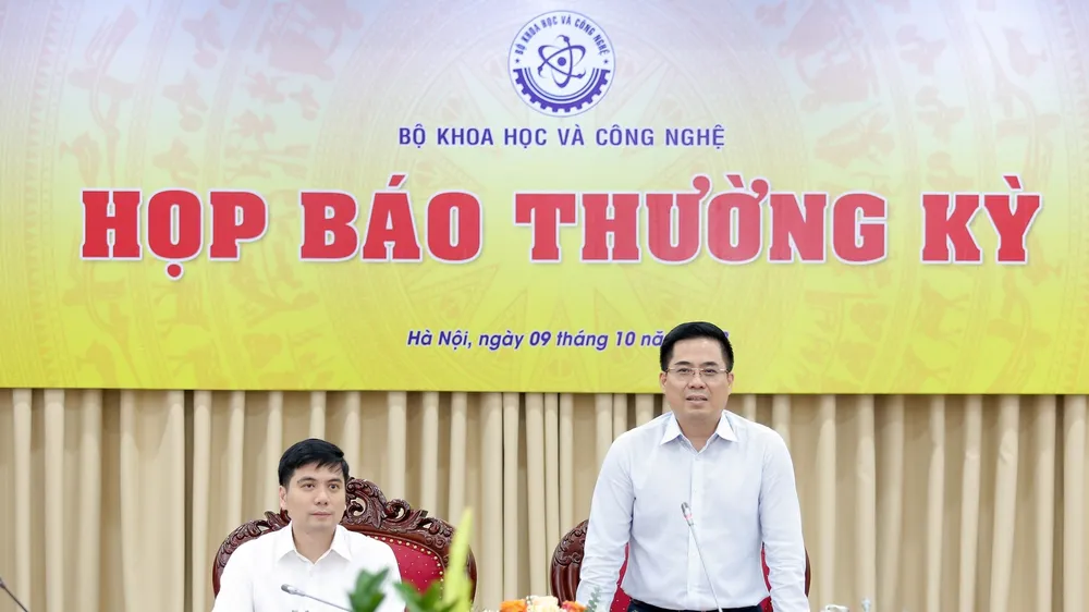 Bộ KH-CN tổ chức họp báo thường kỳ quý 3