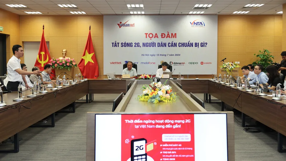 Tắt sóng 2G sẽ không có nhiều xáo trộn, ảnh hưởng nhiều tới người dân