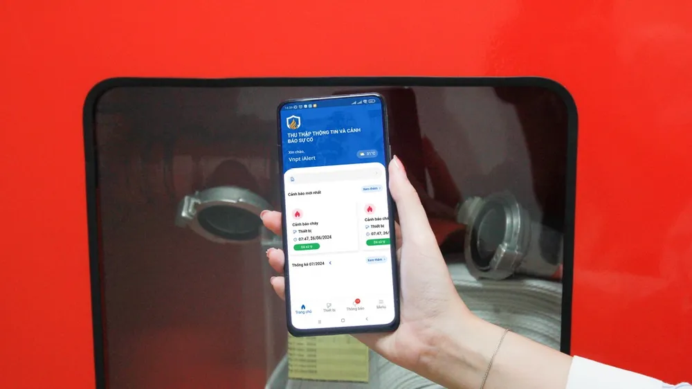 Ứng dụng công nghệ IoT trong phòng cháy chữa cháy