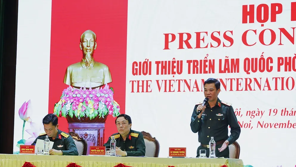 Đã có 42 đoàn khách quốc tế đăng ký tham dự Triển lãm Quốc phòng quốc tế Việt Nam 2024