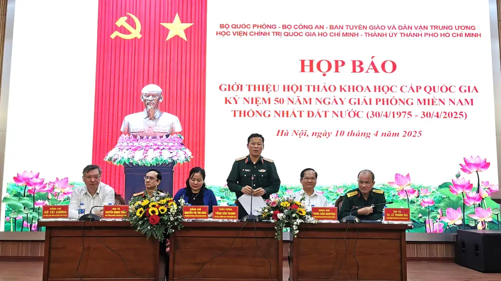 Hội thảo khoa học cấp quốc gia kỷ niệm 50 năm Ngày Giải phóng miền Nam, thống nhất đất nước