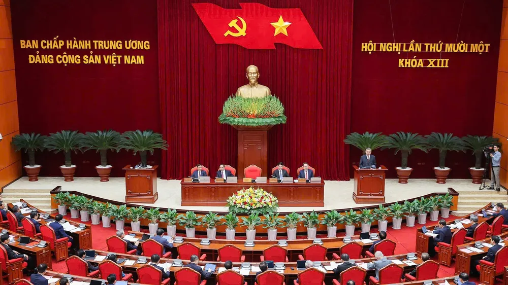 Ban Chấp hành Trung ương thảo luận về công tác chuẩn bị Đại hội XIV của Đảng và bầu cử Quốc hội khóa XVI