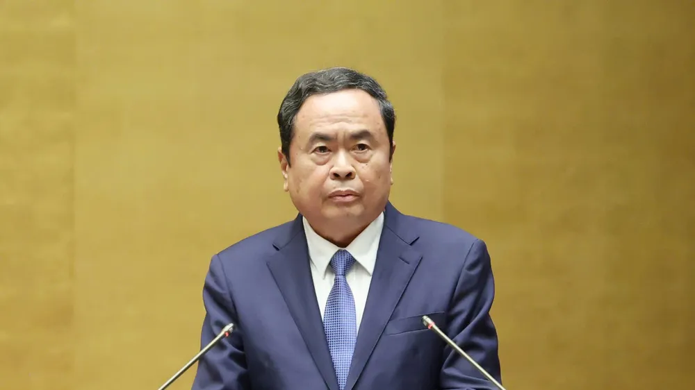 Chủ tịch Quốc hội Trần Thanh Mẫn: Tạo dựng một nền pháp lý tiên tiến, hiện đại, minh bạch
