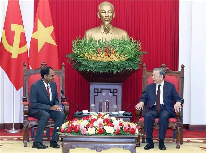 Tổng Bí thư Tô Lâm đề nghị Marvell tăng cường đầu tư, phát triển ngành bán dẫn ở Việt Nam