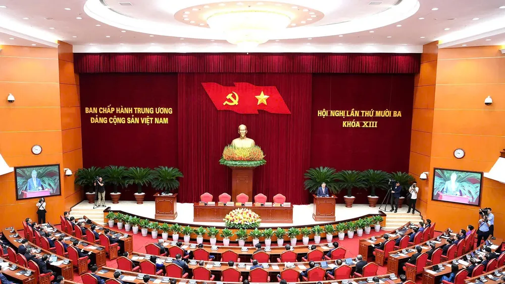  Quang cảnh phiên bế mạc hội nghị. Ảnh: VIẾT CHUNG 