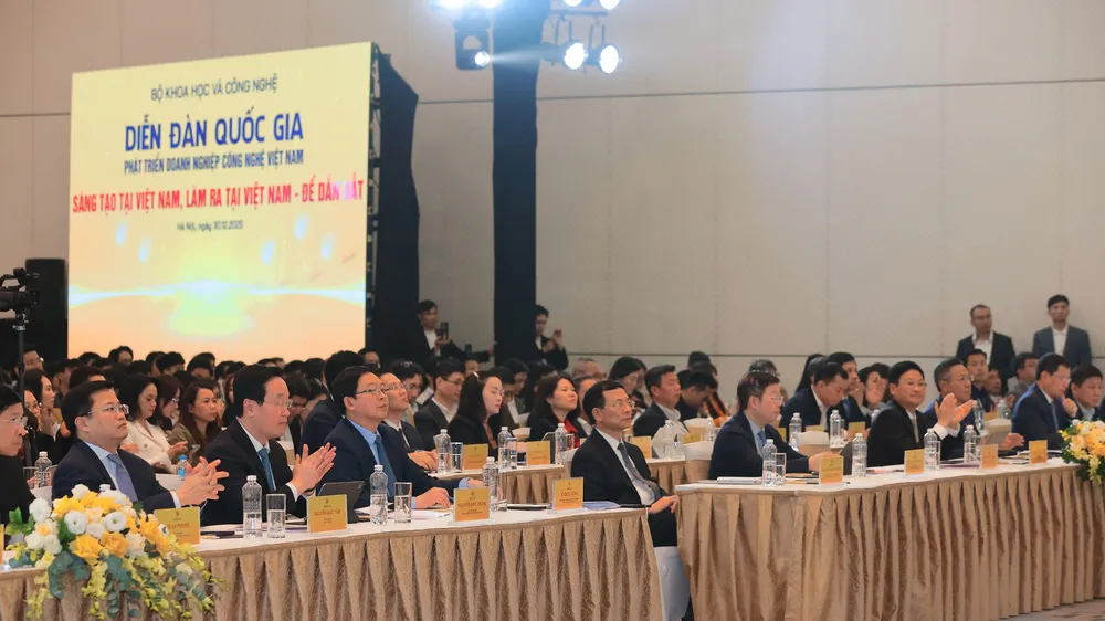 Doanh nghiệp công nghệ là lực lượng sản xuất chiến lược của nền kinh tế đất nước