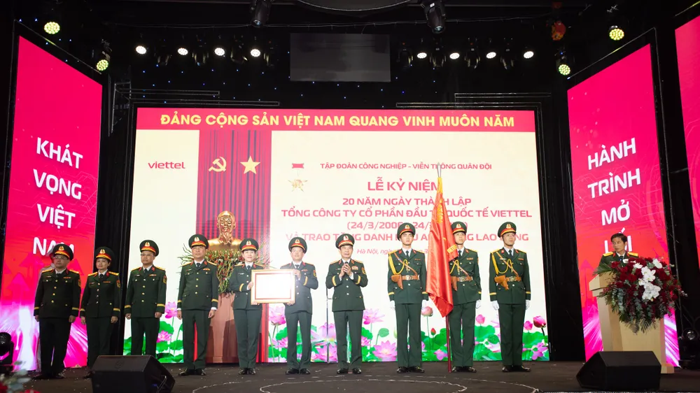 Viettel kỷ niệm 20 năm kinh doanh toàn cầu