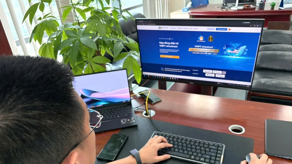 VNPT cung cấp giải pháp toàn trình cho hợp đồng lao động điện tử