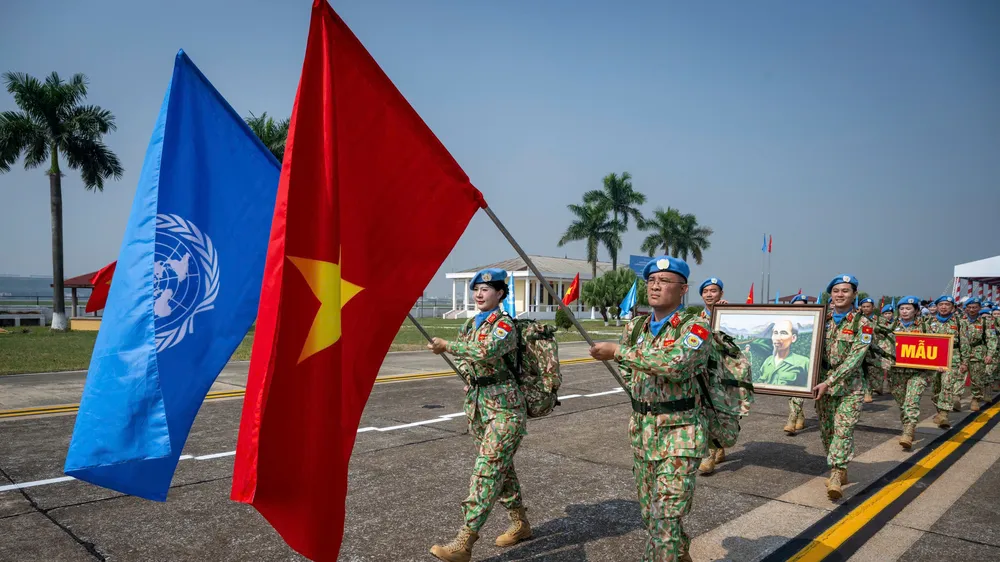 Bệnh viện Dã chiến 2.8 và Đội Công binh số 5 lên đường làm nhiệm vụ gìn giữ hòa bình Liên hợp quốc