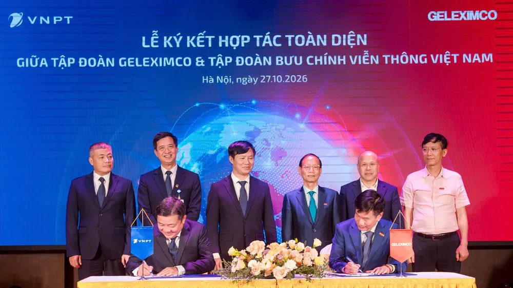 VNPT hợp tác với Geleximco và ABBank, mở rộng hệ sinh thái thương mại – tài chính – công nghệ