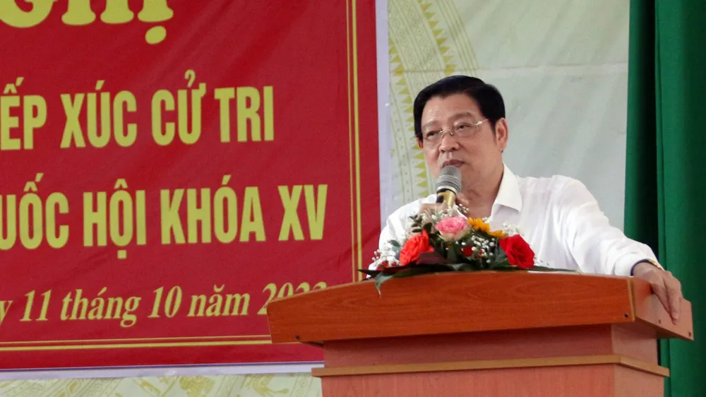 Lâm Đồng: Cử tri quan tâm công tác bảo vệ rừng, khai thác khoáng sản