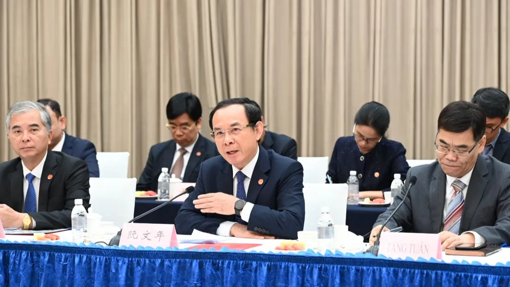 Đoàn đại biểu cấp cao TPHCM thăm và làm việc tại Trung Quốc