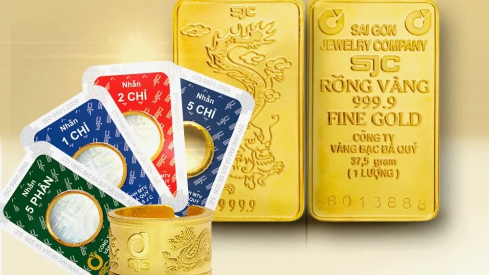 Vàng SJC và vàng nhẫn 4 số 9 chính thức lập đỉnh mới 