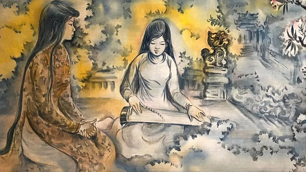 Triển lãm tranh của cố họa sĩ Tú Duyên