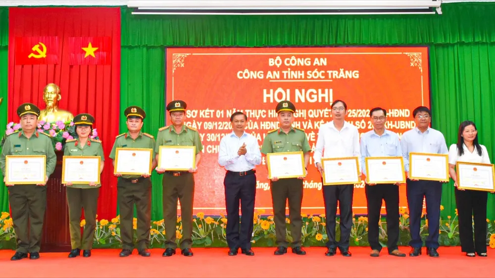 Sóc Trăng: Công an bán chuyên trách lập nhiều thành tích xuất sắc