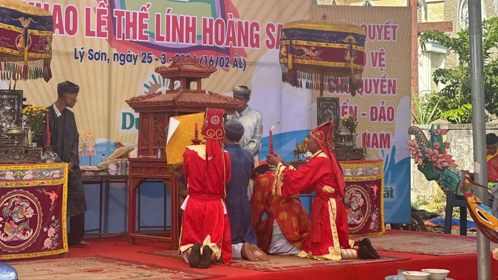 Đảo Lý Sơn tổ chức Lễ Khao lề thế lính Hoàng Sa
