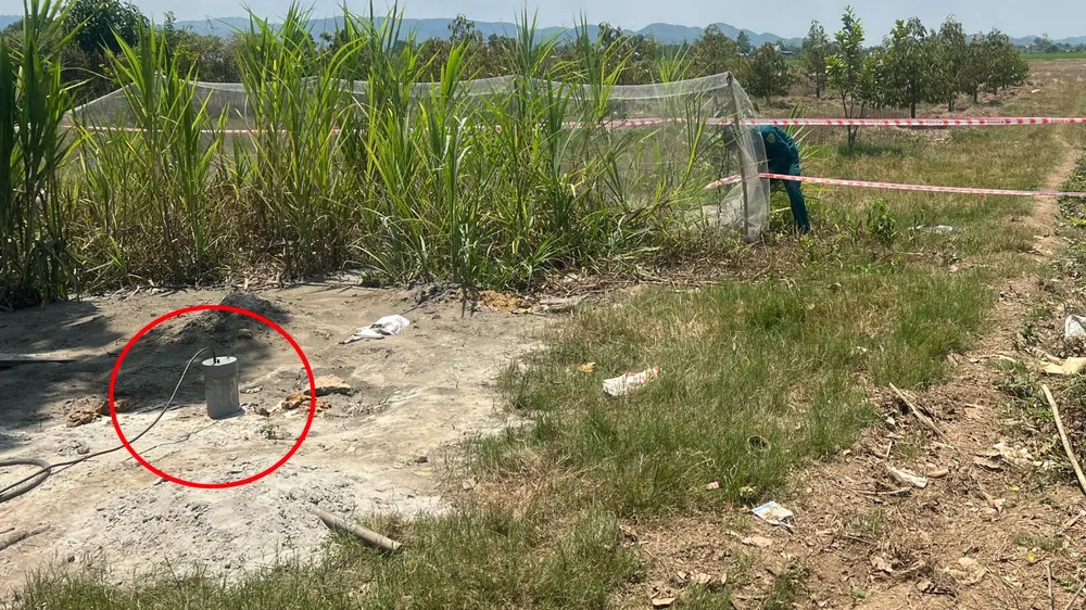 Khoan giếng, phát hiện luồng khí ga đốt cháy không ngừng