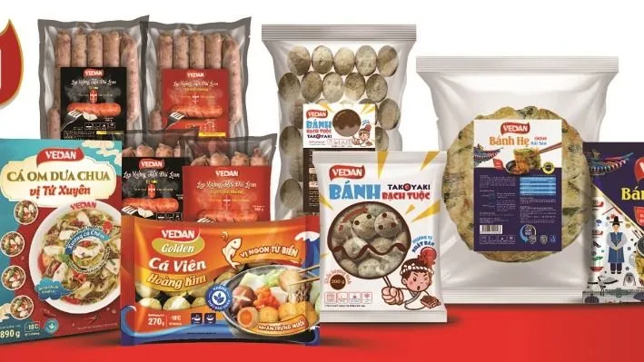 Công ty Vedan Việt Nam phát triển ngành hàng đông lạnh
