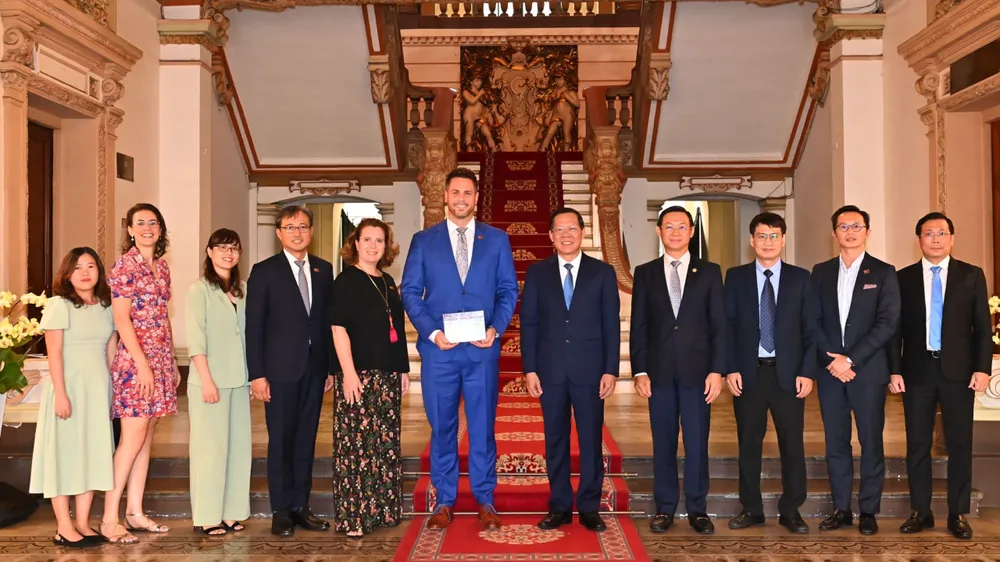 Lãnh đạo TPHCM làm việc với Đoàn lãnh đạo EuroCham 