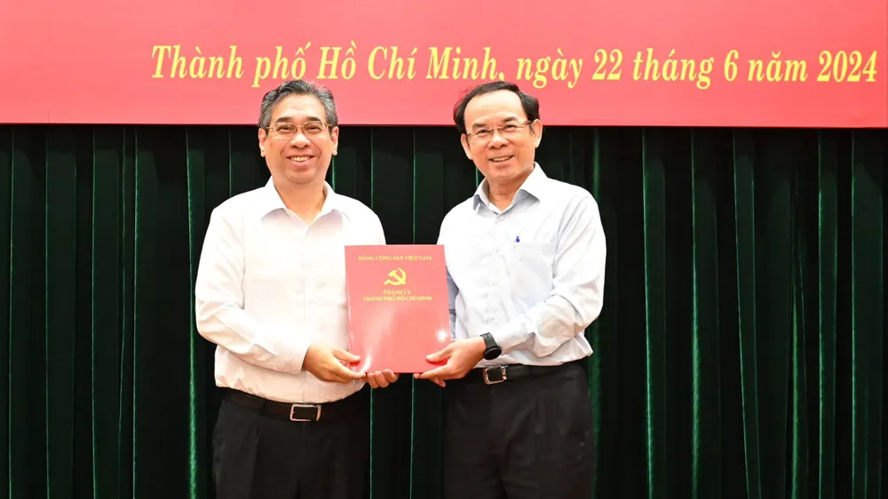 Phó Bí thư Nguyễn Phước Lộc nhận thêm trọng trách Bí thư Đảng đoàn MTTQ Việt Nam TPHCM