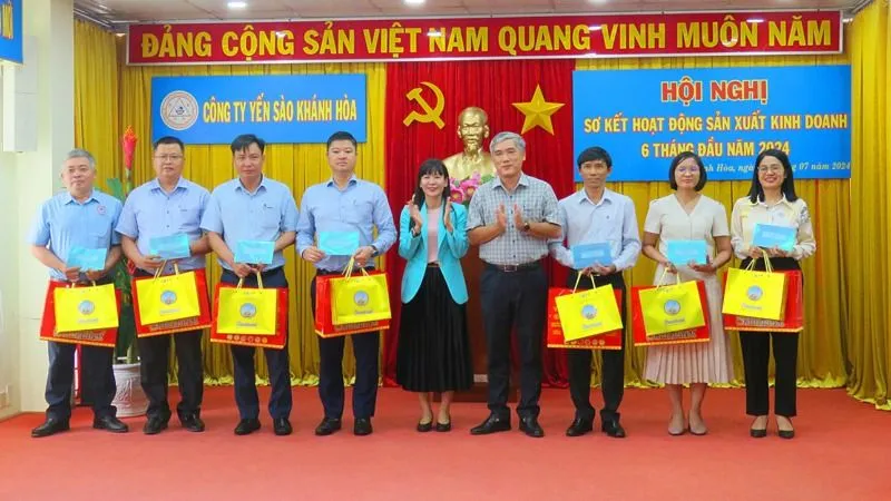 Công ty Yến sào Khánh Hòa hoàn thành vượt mức kế hoạch sản xuất kinh doanh 6 tháng đầu năm 2024