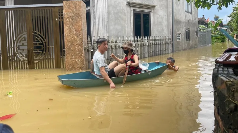 Sau đợt nắng nóng lại có mưa to nhiều ngày