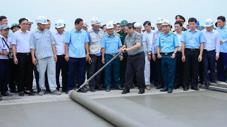 Thủ tướng Phạm Minh Chính: Cuối năm 2025 cơ bản hoàn thành Sân bay Long Thành 