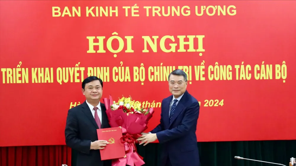 Điều động Bí thư Tỉnh ủy Nghệ An làm Phó trưởng Ban Kinh tế Trung ương