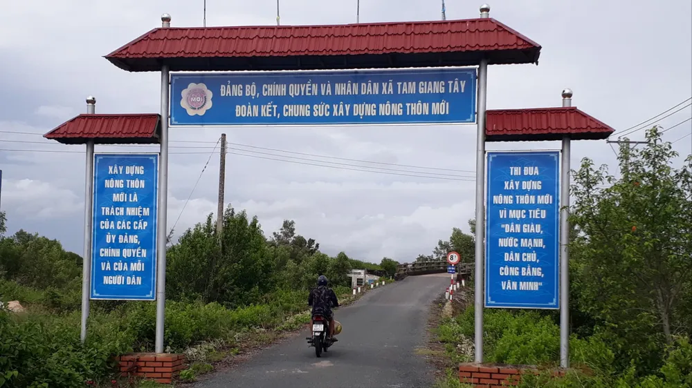 Sai phạm tại công trình duy tu đường đến trung tâm xã Tam Giang Tây (Cà Mau): Chuyển hồ sơ sang cơ quan điều tra