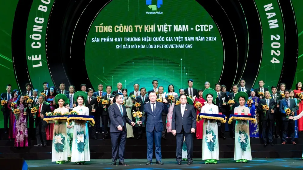 PV GAS được vinh danh Thương hiệu Quốc gia Việt Nam năm 2024