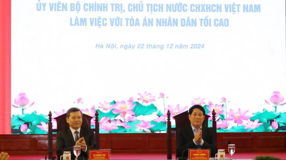 Ngành tòa án tập trung xây dựng cơ quan tinh, gọn, mạnh
