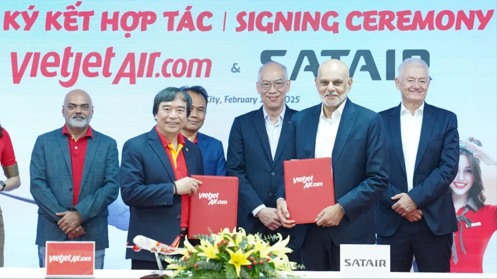 Vietjet và Satair hợp tác chiến lược tối ưu hóa chuỗi cung ứng từ Airbus