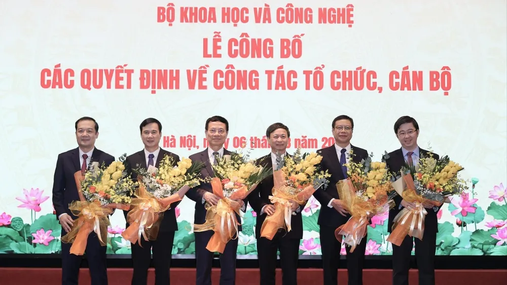 Bộ KH-CN triển khai các quyết định về công tác cán bộ
