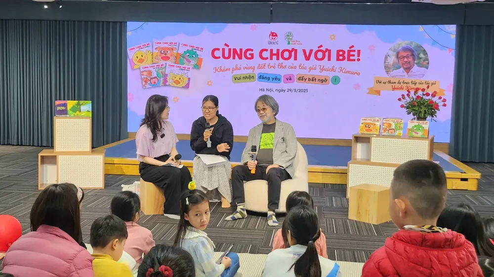 Tác giả sách thiếu nhi Nhật Bản chia sẻ cách nuôi dưỡng văn hóa đọc cho trẻ