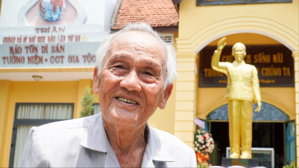 Người cựu binh xây Khu tưởng niệm Chủ tịch Hồ Chí Minh tại tư gia
