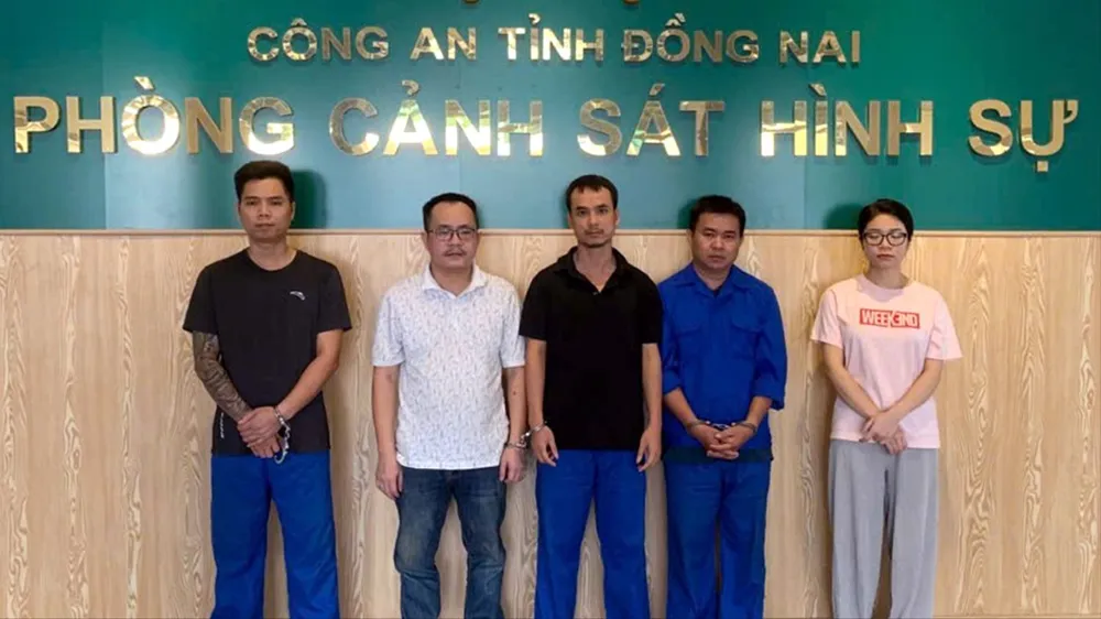 Đồng Nai: Khởi tố 5 bị can vụ lừa đảo 10.000 tỷ đồng 