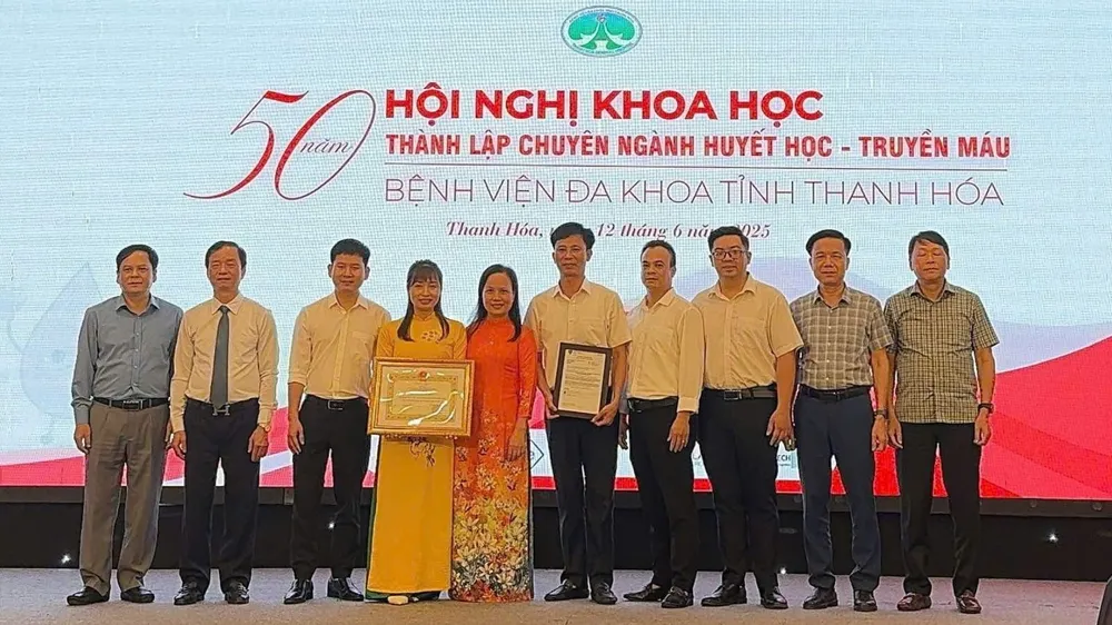Trung tâm Huyết học và Truyền máu Thanh Hóa đạt Chứng nhận EU-GMP 