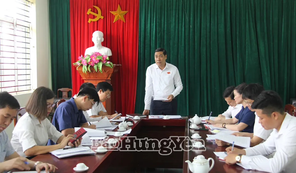 Diễn tập Hội nghị Ban Thường vụ Đảng ủy phường Sơn Nam mới